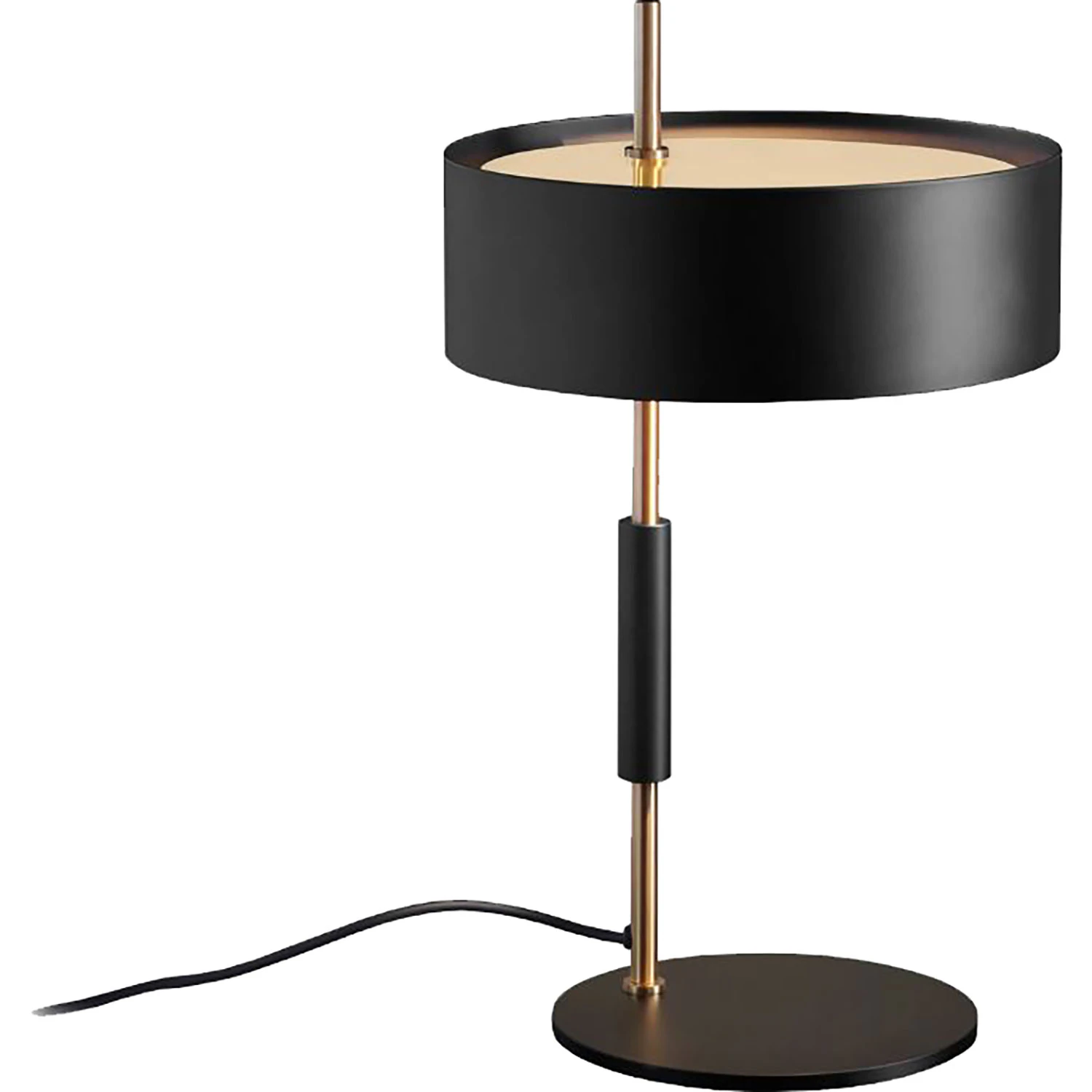 Oluce 1953 Bordslampa - Bordslampor Metall Svart