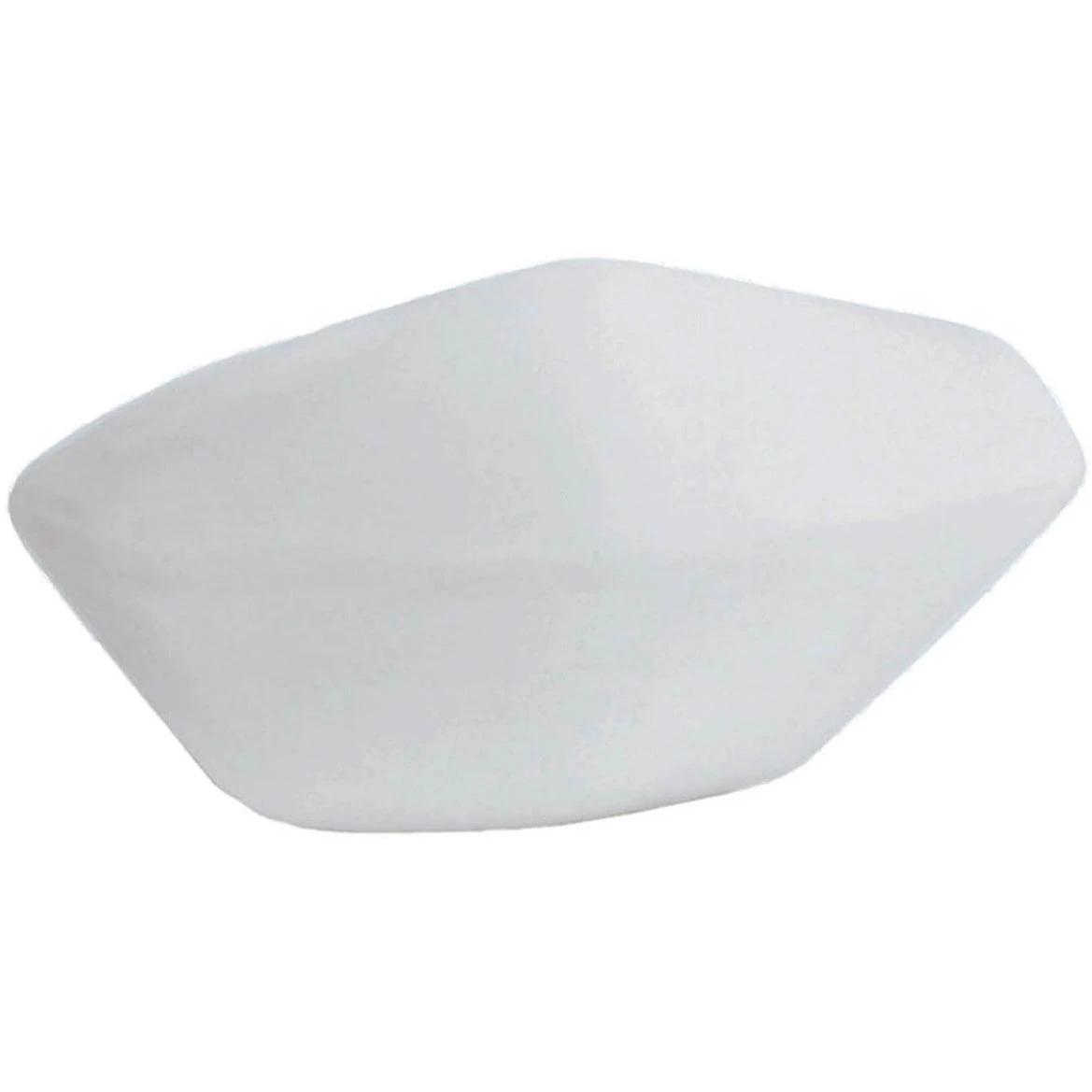 Oluce Stones 207 Golvlampa - Golvlampor utomhus Polyeten Vit