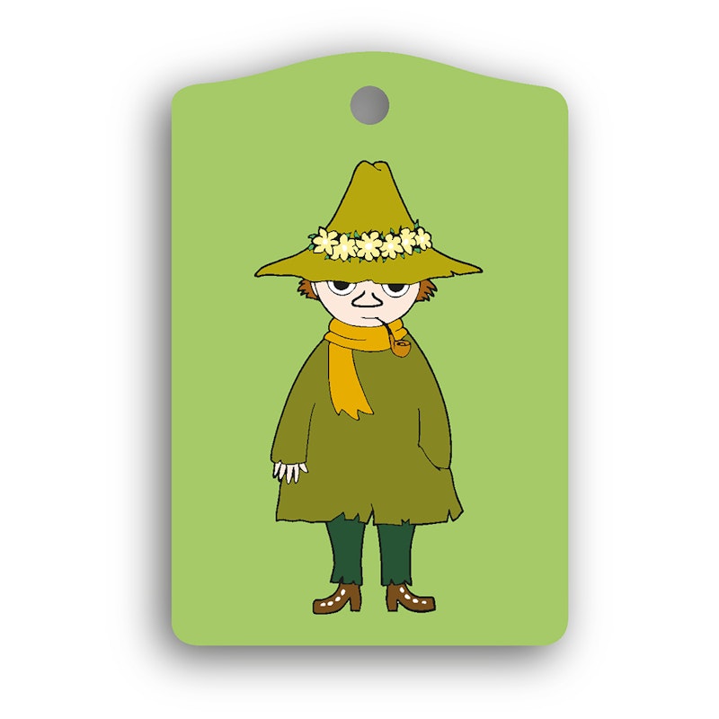 Mumin Bagagebricka Snufkin, Grön