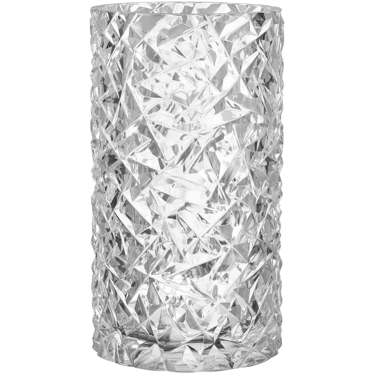 Orrefors Carat Ljuslykta 25 Cm - Ljuslyktor Kristallglas Klar