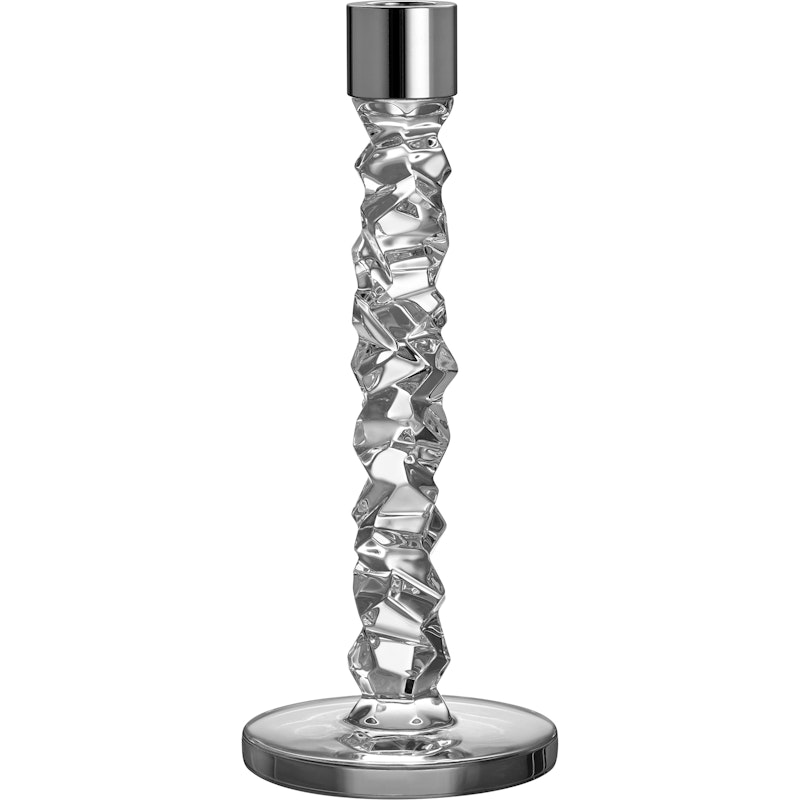 Carat Ljusstake H 24,2 cm, 2-pack, Rostfritt Stål