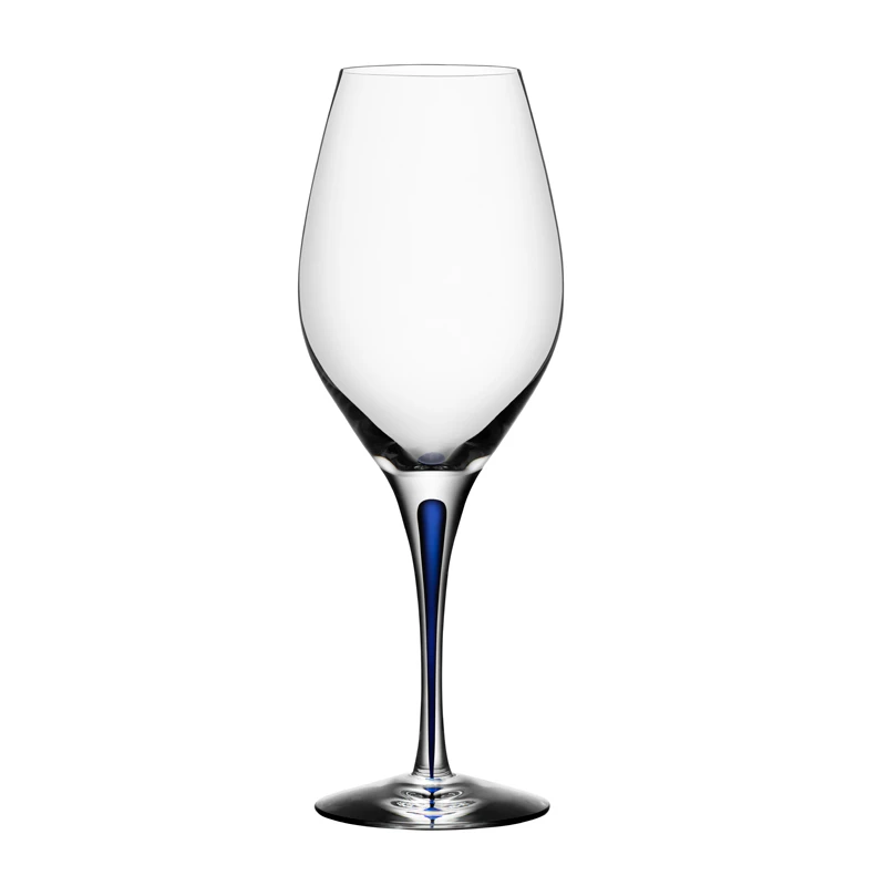 Orrefors Intermezzo Bl&aring; Vinglas 44 Cl - Vinglas Munbl&aring;st Glas Klar
