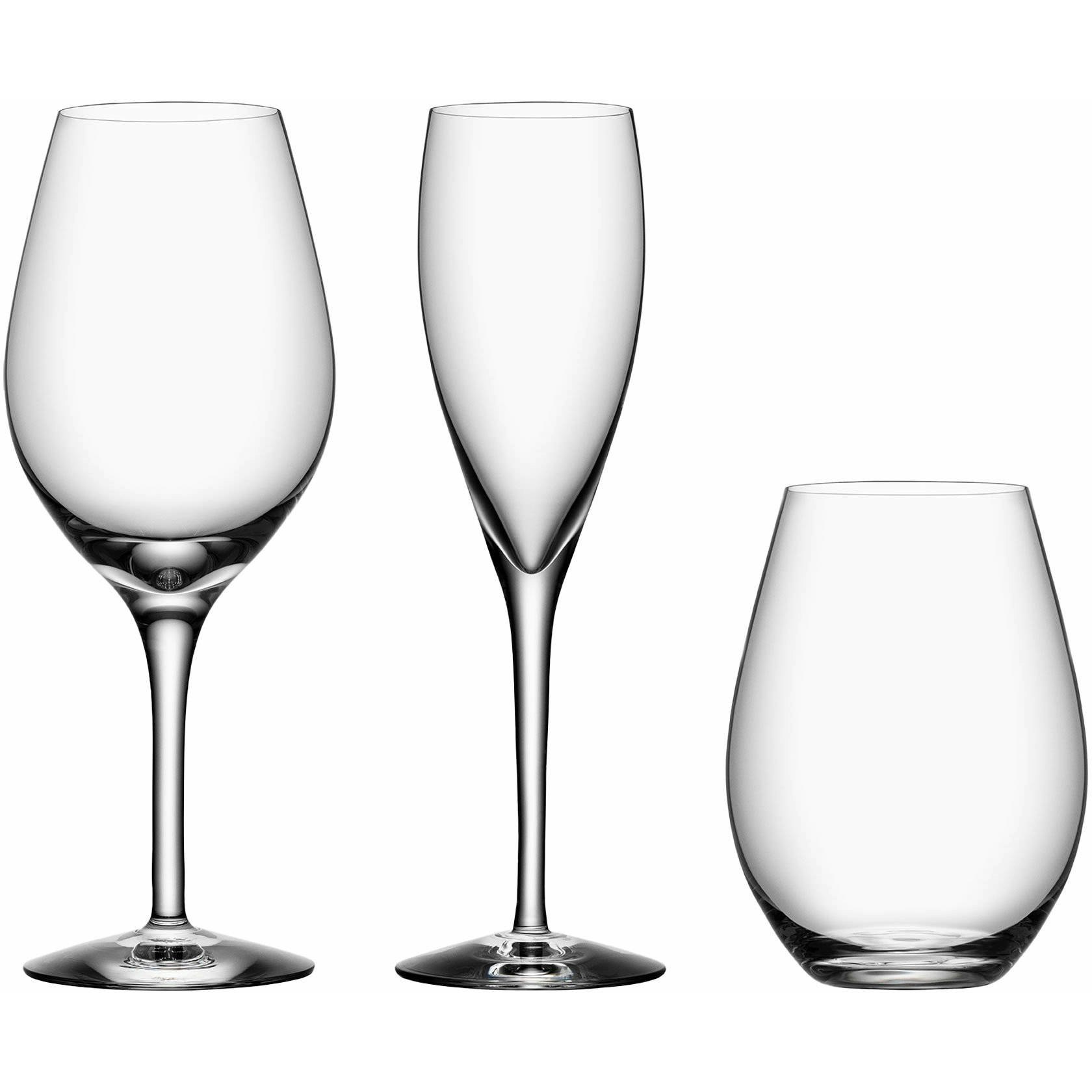 Orrefors More set 12-pack - Tumblerglas Glas Klar