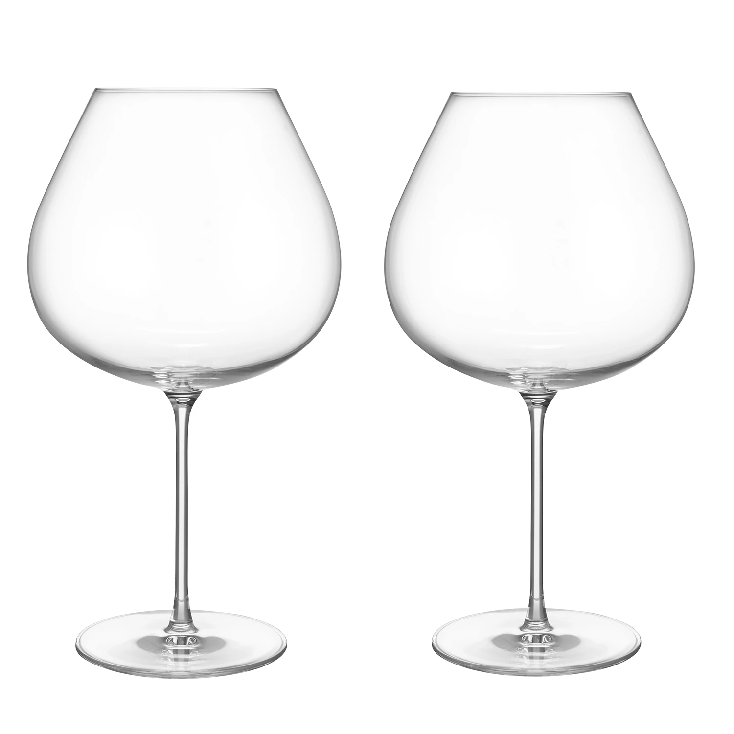 Orrefors x Bj&ouml;rn Frantz&eacute;n R&ouml;dvins 107 Cl 2-pack - Vinglas Glas Klar