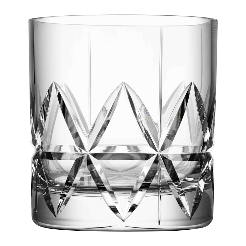 Peak Double Old Fashioned Whiskeyglas 34 cl, 4-Pack