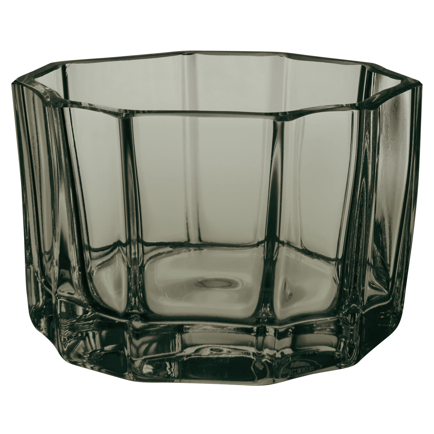 Orrefors Reed Ljuslykta 45 Mm - Ljuslyktor Glas Mossgr&ouml;n