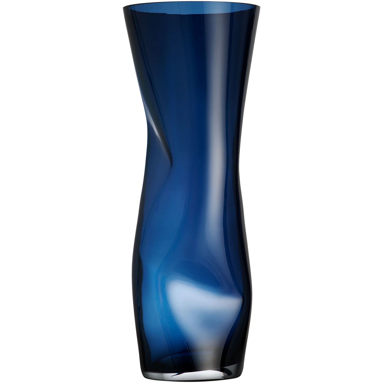 Orrefors Squeeze Vas 50 Cm Midnattsbl&aring; - Vaser Glas Midnight Blue