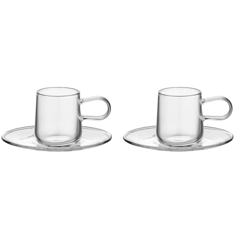 Viva espresso Kopp Med Fat 8 cl 2-pack