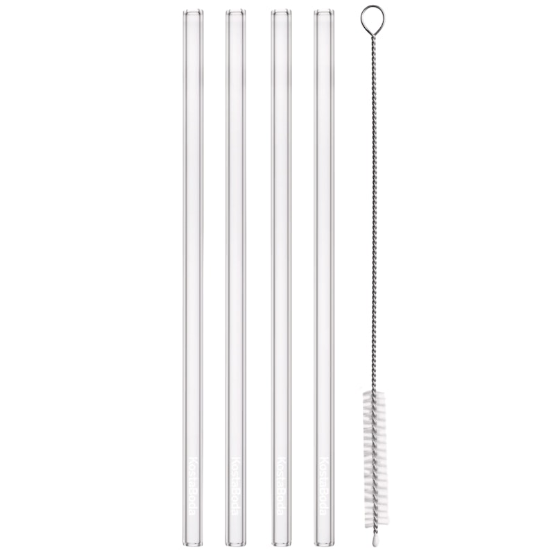 Viva Sugrör 4-pack, Glas