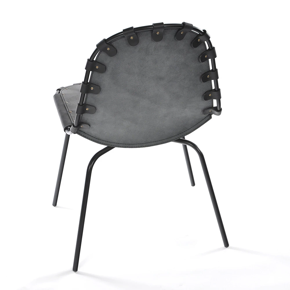 Ox Denmarq Stretch Stol Läder, svart från OX Denmarq, bild 5