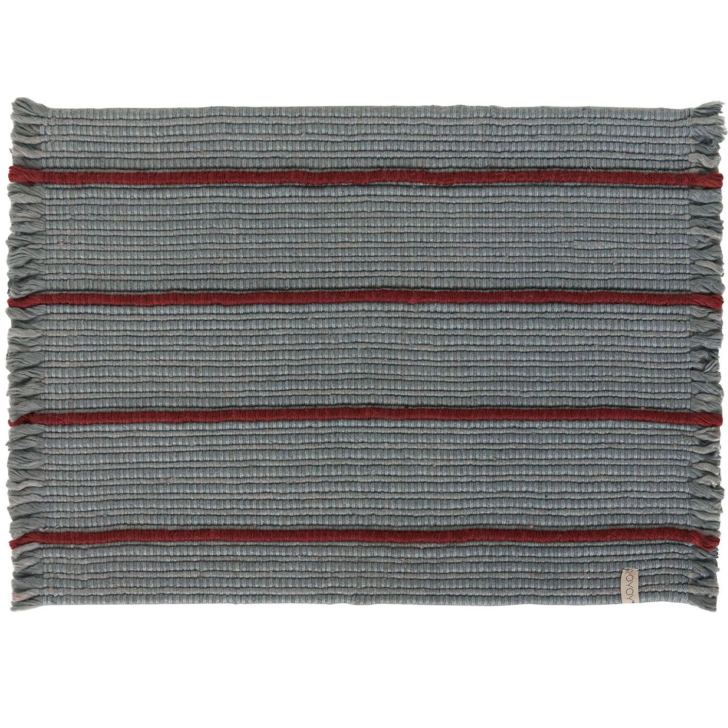 Oyoy Putki D&ouml;rrmatta 52x76 Cm - D&ouml;rrmattor Polyester Dusty Blue