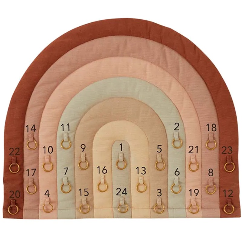 Rainbow Julkalender 50x60 cm, Choko