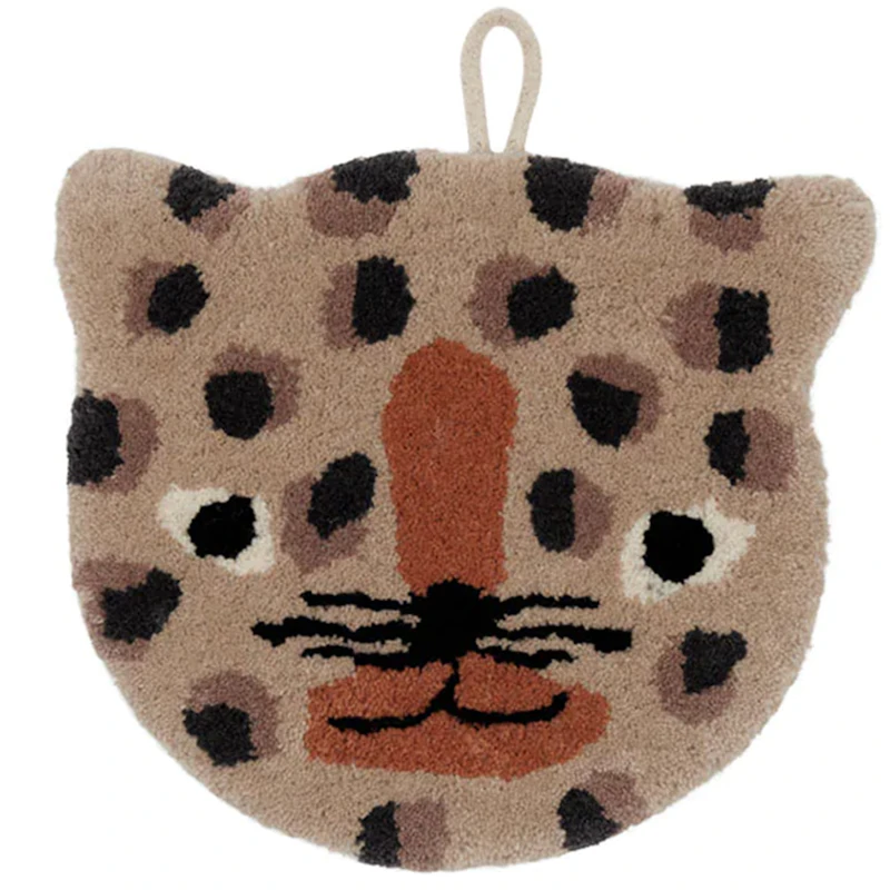 Leopard Miniature Väggdekoration