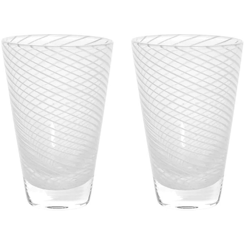 Yuka Glas 2-pack, Vit