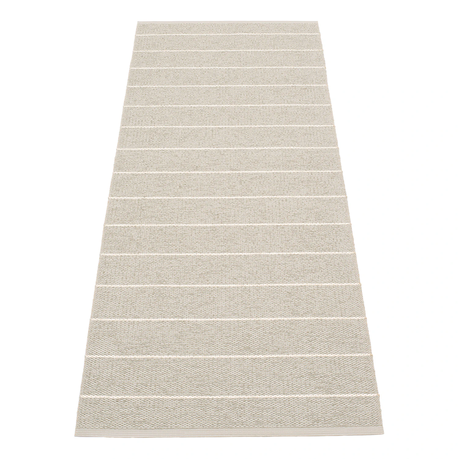 Pappelina Carl Matta 70x180 Cm Linen/ - Mönstrade mattor Pvc Beige