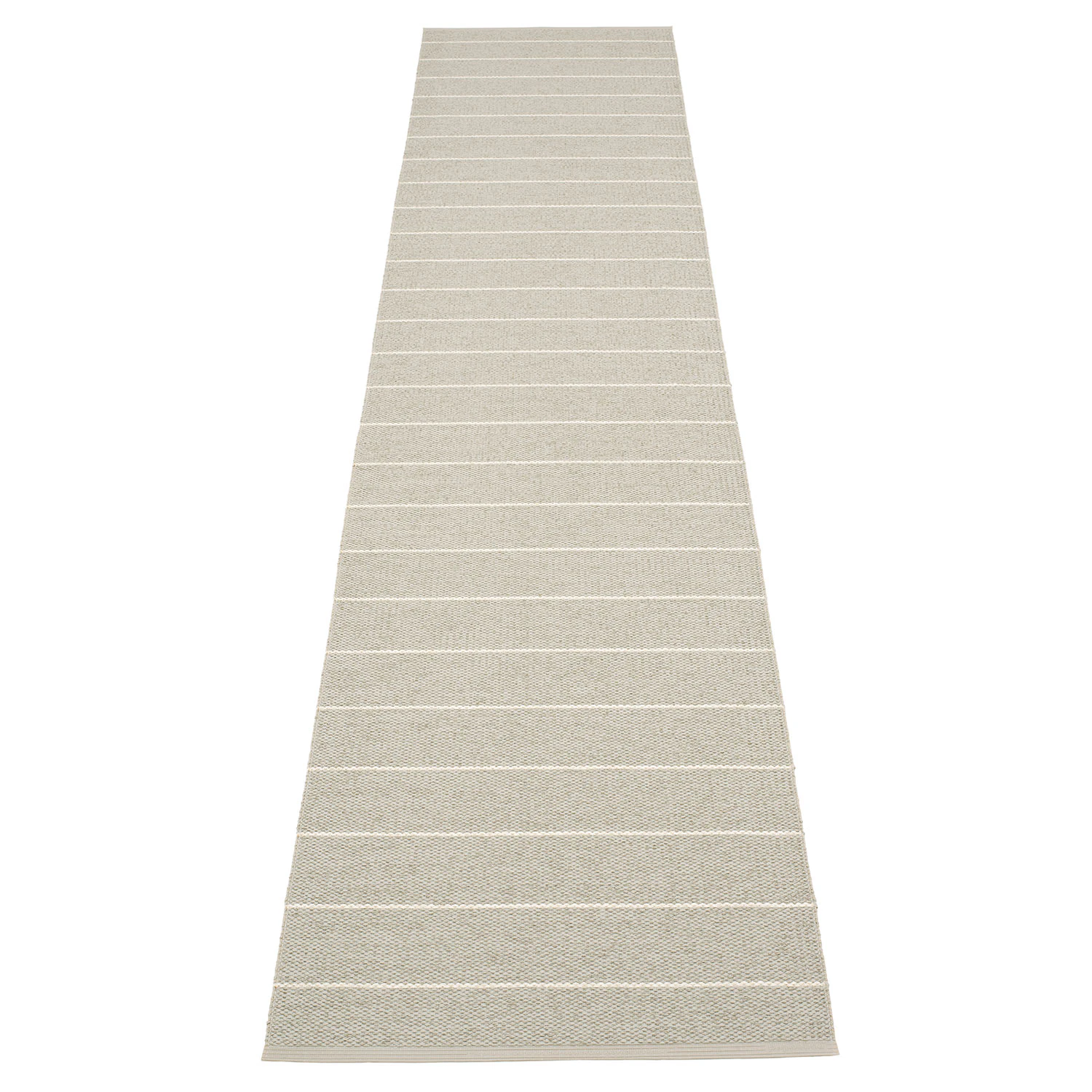 Pappelina Carl Matta 70x350 Cm Linen/ - Mönstrade mattor Pvc Beige
