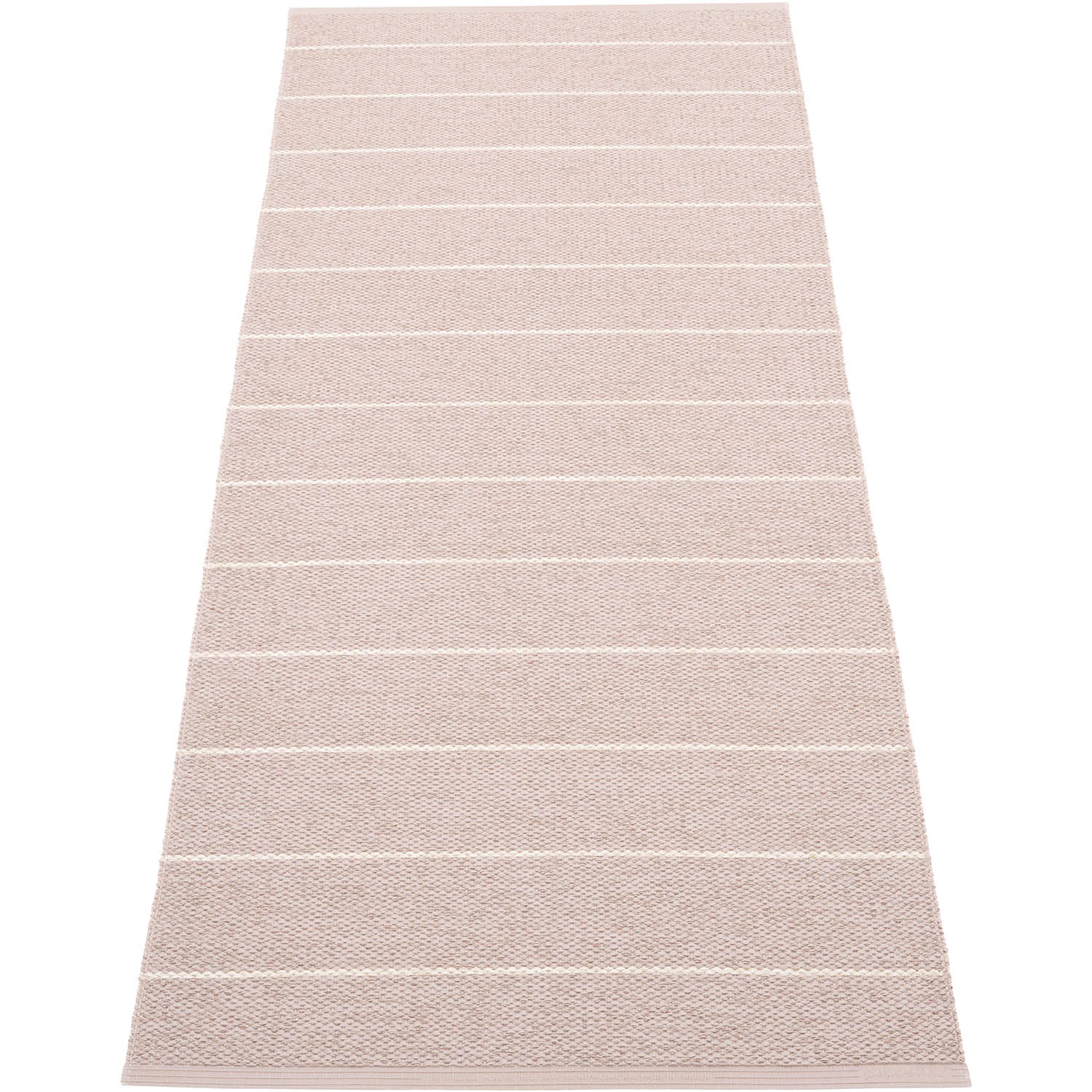 Pappelina Carl Matta Pale Rose / Pearl Pink 70x180 Cm - Mönstrade mattor Pvc Pärlrosa