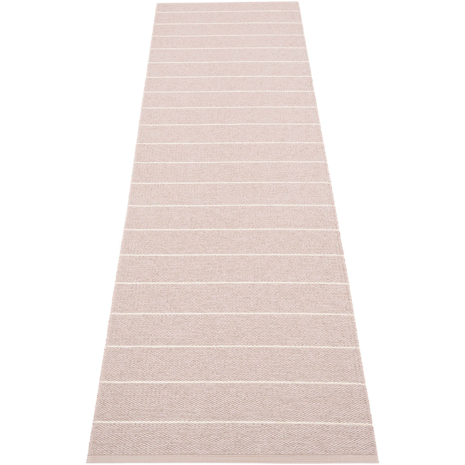 Pappelina Carl Matta Pale Rose / Pearl Pink 70x270 Cm - Mönstrade mattor Pvc Pärlrosa