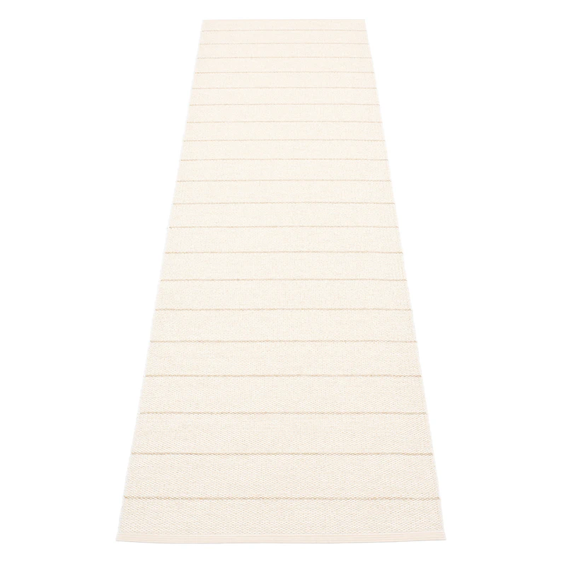 Carl Matta 70x270 cm, Vanilla/White