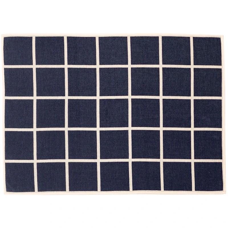 Criss Filt 140x200 cm, Mörkblå