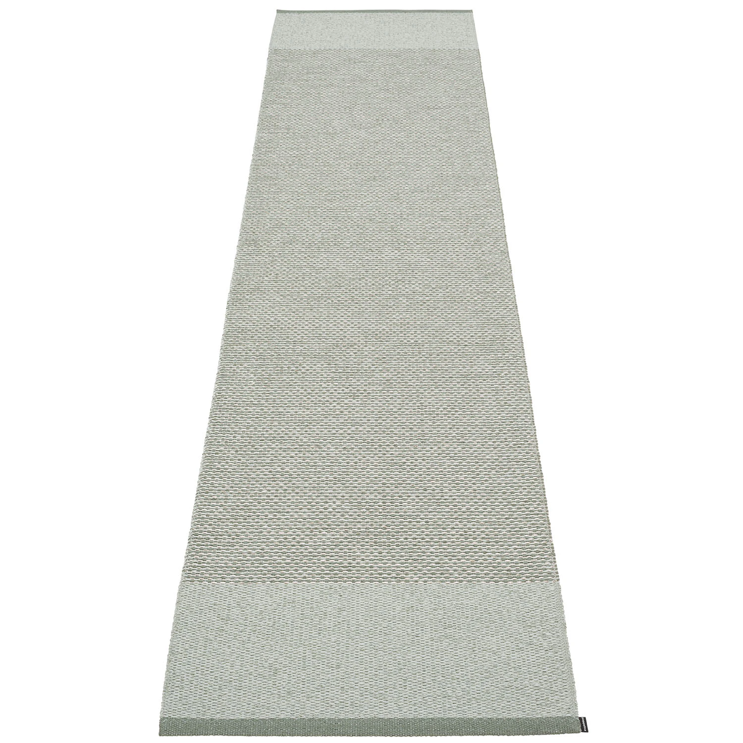 Pappelina Edit Matta Army / Sage / Stone Metallic 70x300 Cm - Plastmattor Polyester Salvia
