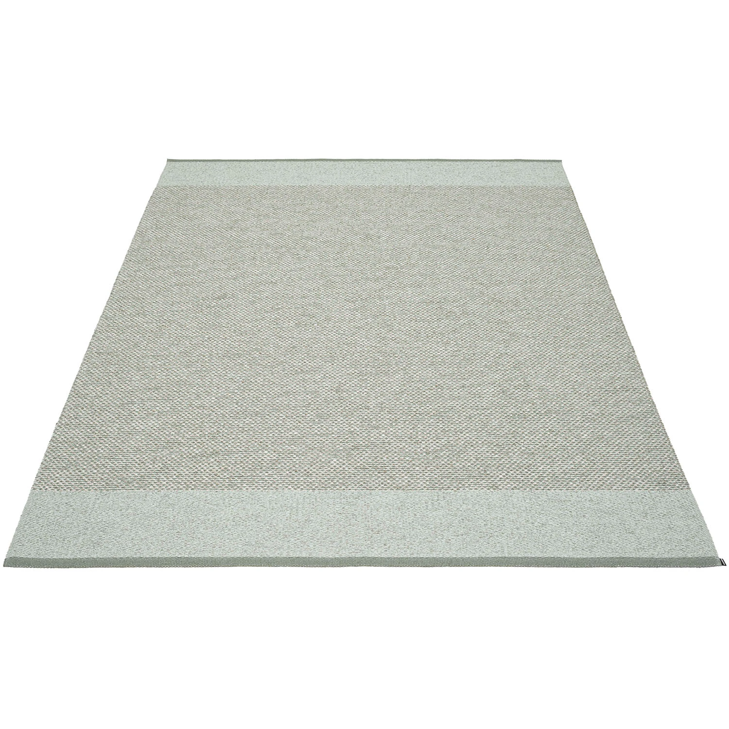 Pappelina Edit Matta Army / Sage / Stone Metallic 140x200 Cm - Plastmattor Polyester Salvia