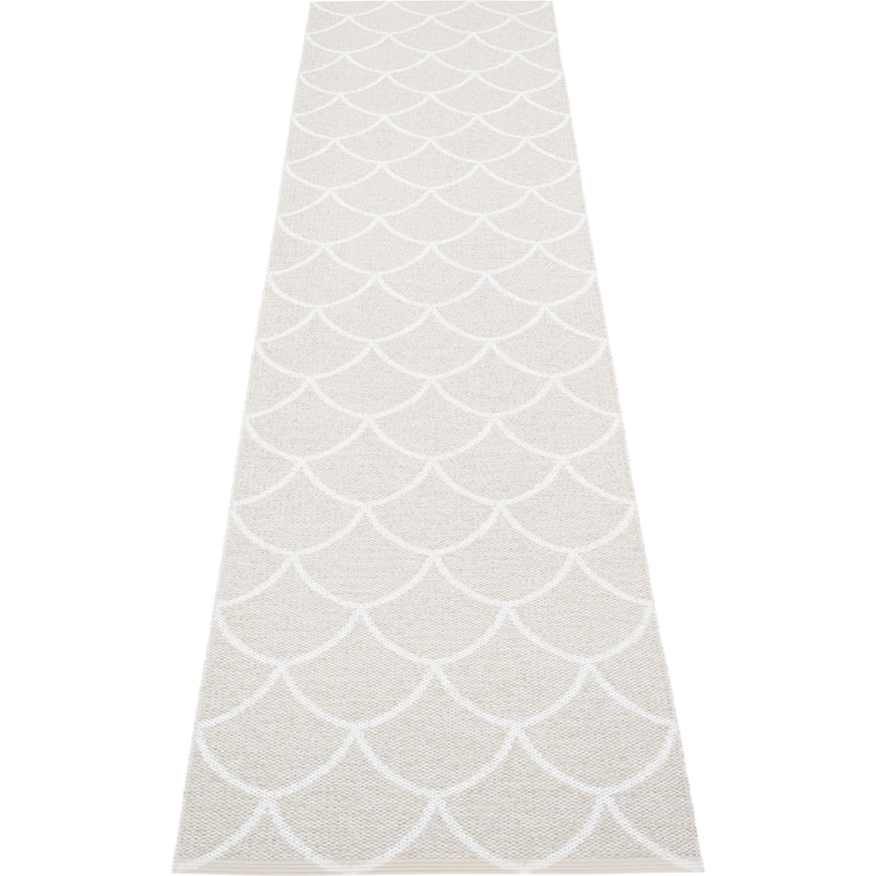 Kotte Matta Fossil Grey/ White, 70x300 cm