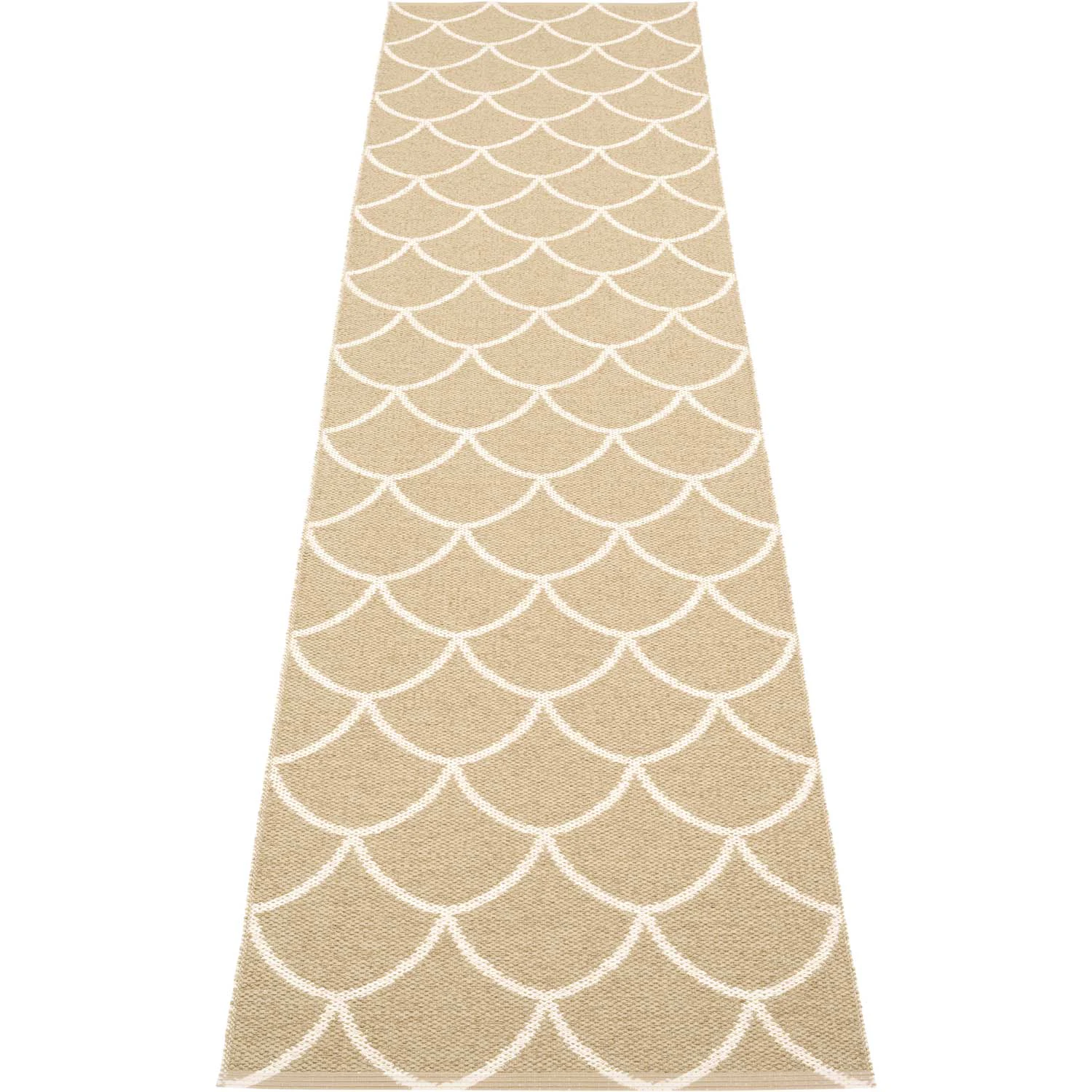 Pappelina Kotte Matta / Vanilla 70x300 Cm - Mönstrade mattor Polyester Sand