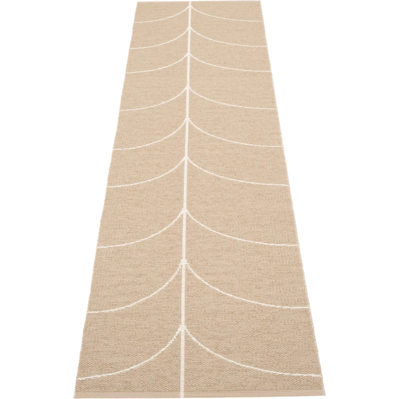 Leif Plastmatta Light Nougat / Vanilla, 70x270 cm