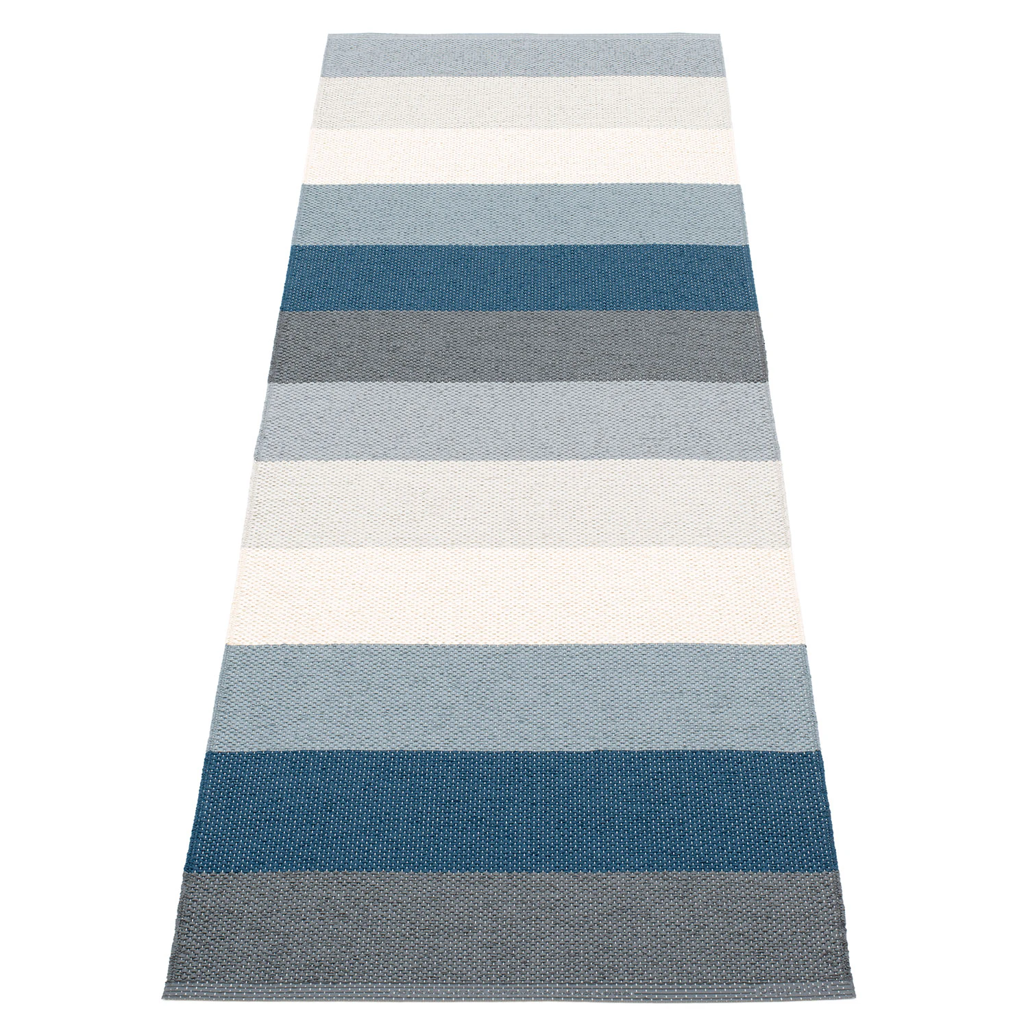 Pappelina Molly Matta 70x200 Cm - Mönstrade mattor Pvc Ocean Grey