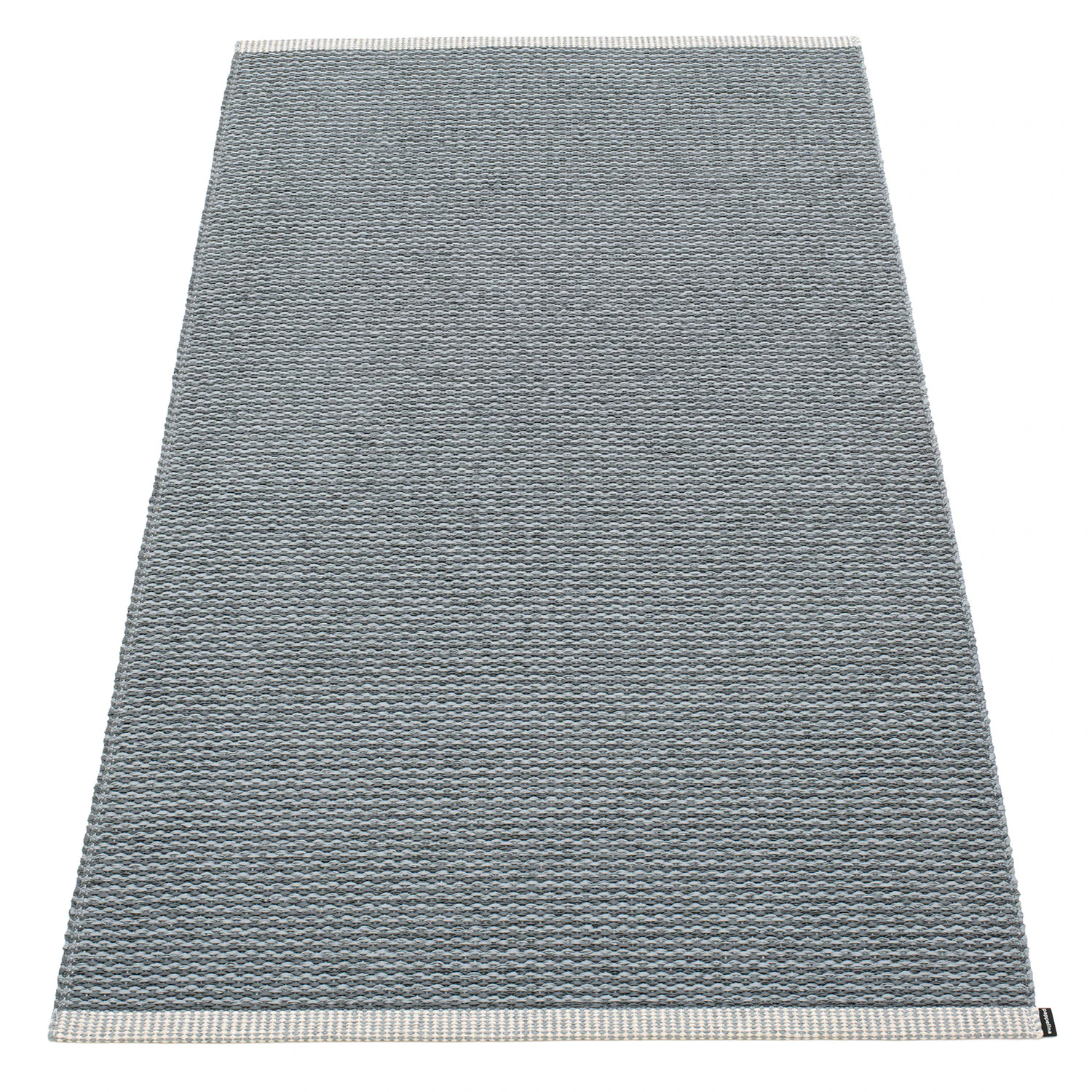 Pappelina Mono Matta 85x160 Cm Granit/grey - Enfärgade mattor Pvc Grå