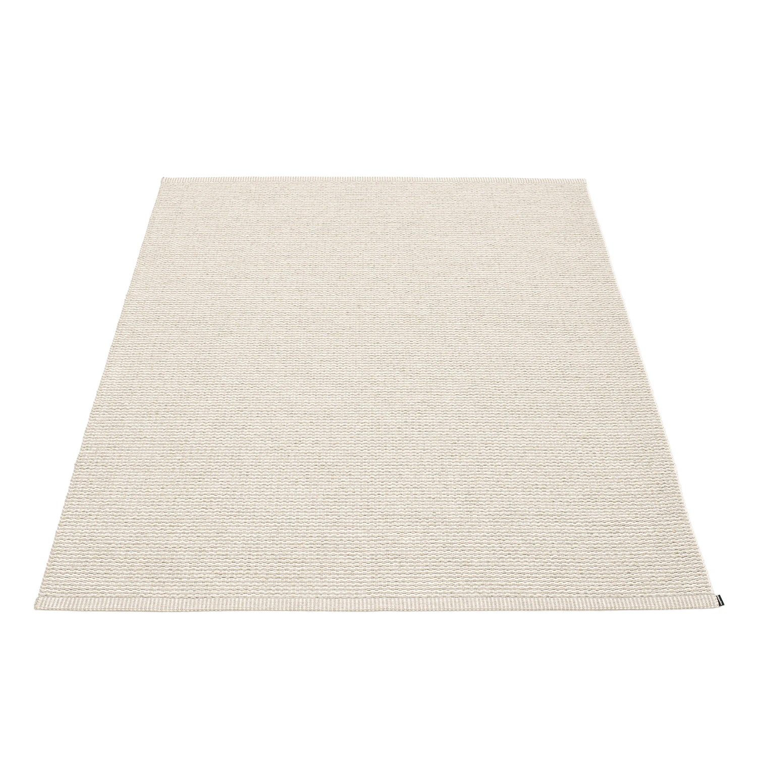 Pappelina Mono Matta 140x200 Cm Linen/vanilla - Enfärgade mattor Pvc Vanilj