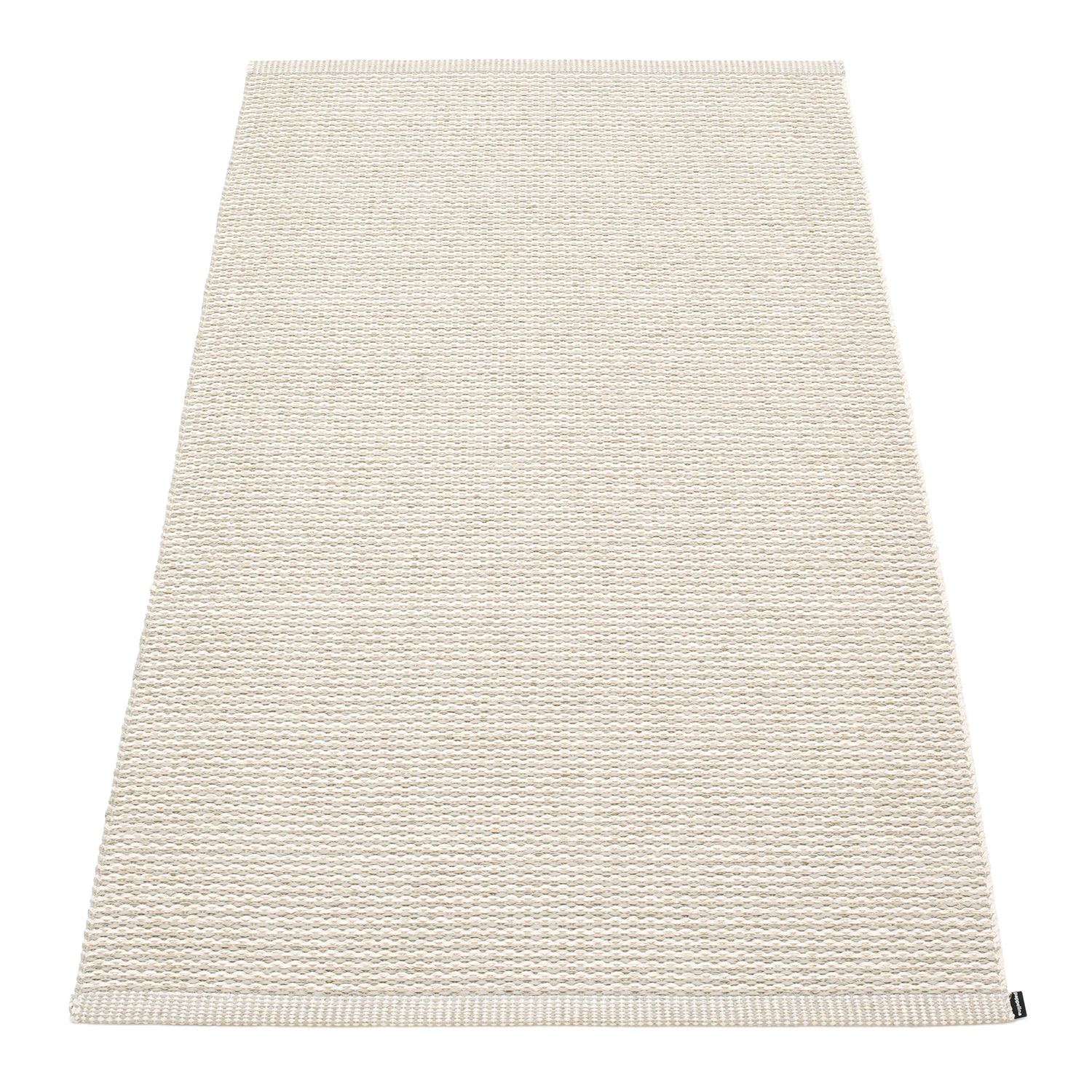 Pappelina Mono Matta 85x160 Cm Linen/vanilla - Enfärgade mattor Pvc Vanilj