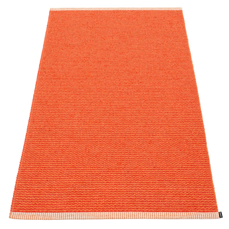 Mono Matta 85x160 cm, Pale Orange/Coral Red