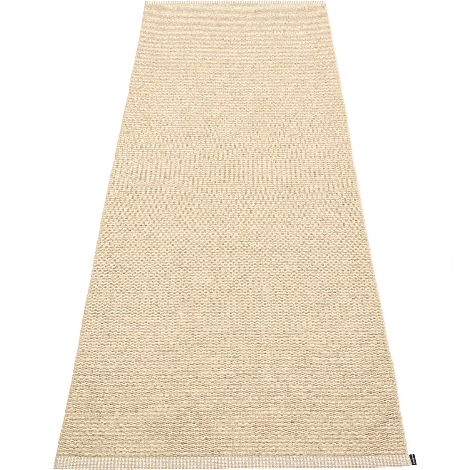 Pappelina Mono Matta / Cream 85x260 Cm - Enfärgade mattor Polyester Sand