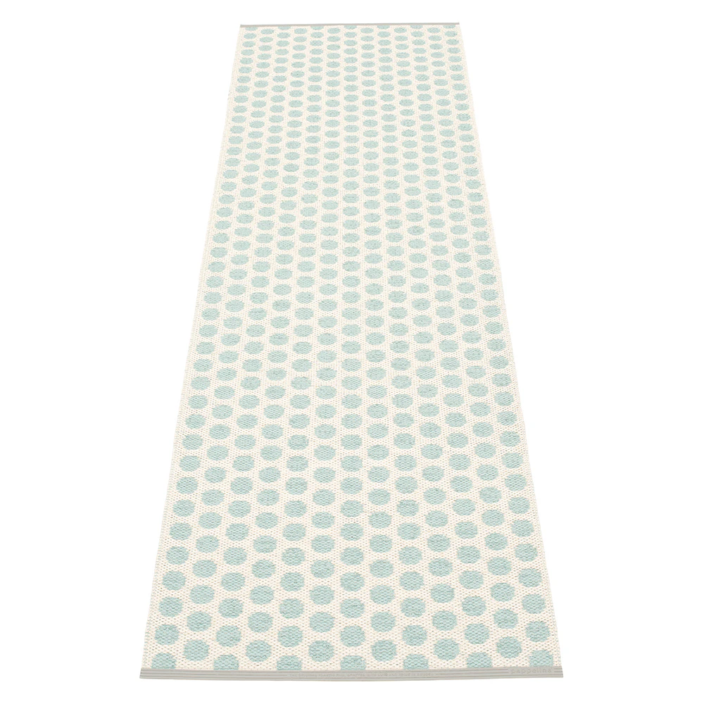 Pappelina Noa Matta 70x250 Cm Pale Turquoise/vanilla - Plastmattor Pvc Turkos