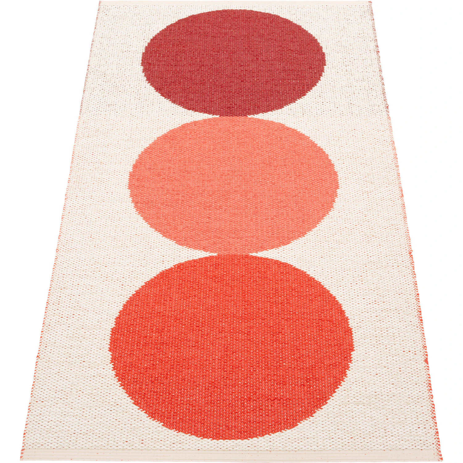 Pappelina Otto Matta / Vanilla 140x70 Cm - Mönstrade mattor Pvc Berry