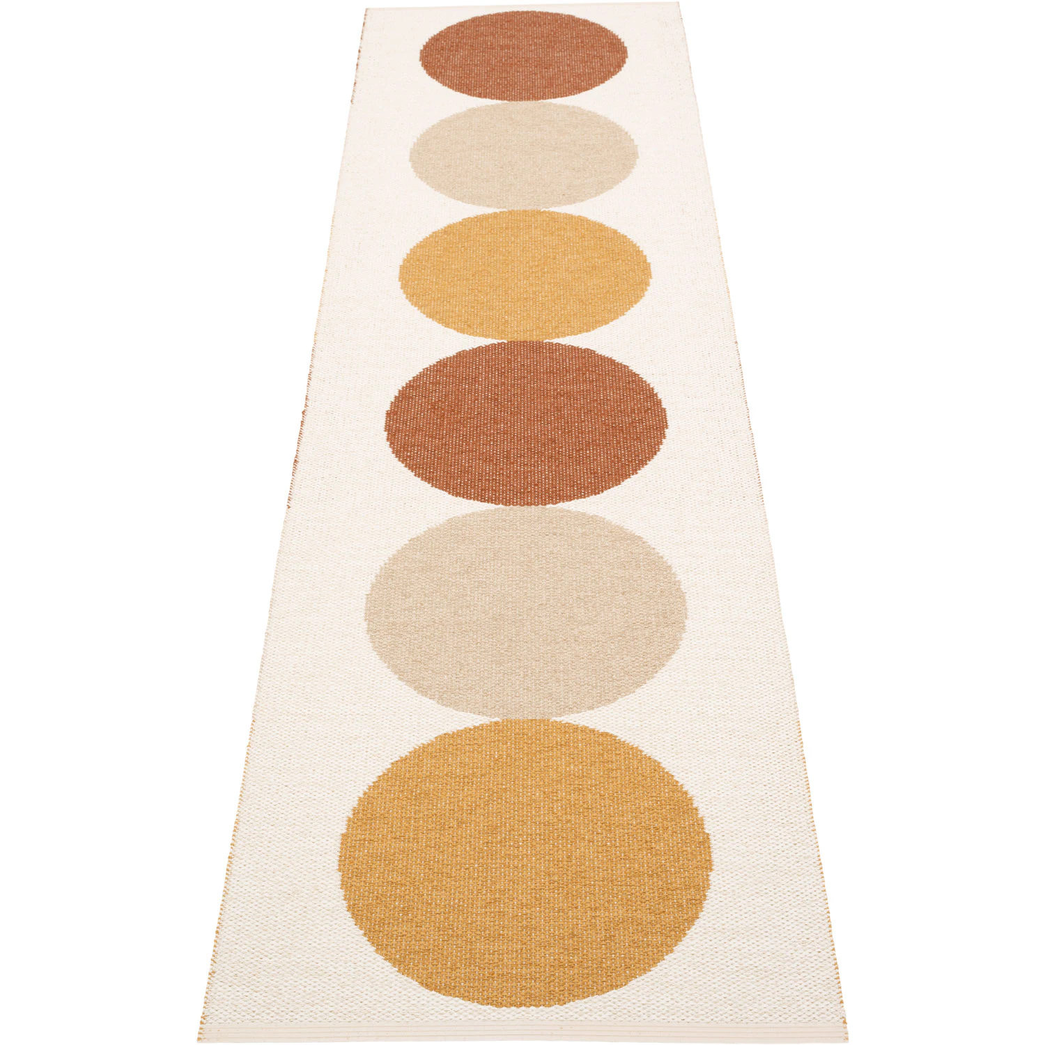 Pappelina Otto Matta / Vanilla 70x280 Cm - Mönstrade mattor Pvc Harvest