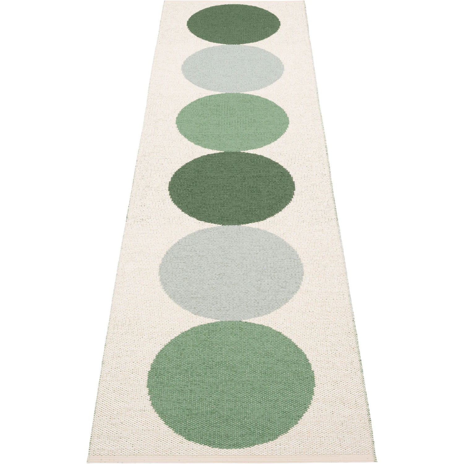 Pappelina Otto Matta / Vanilla 70x280 Cm - Mönstrade mattor Pvc Herb