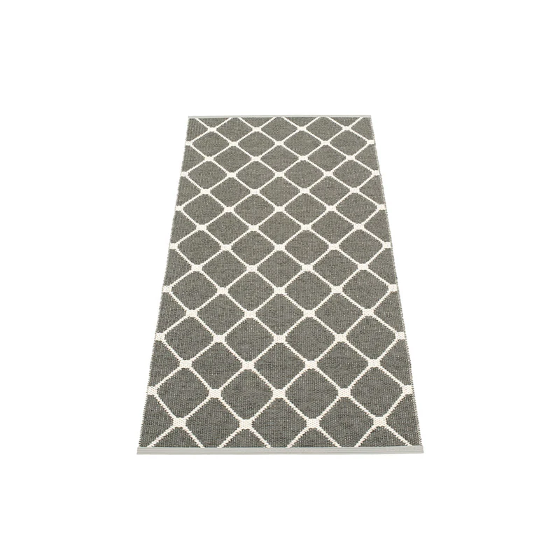 Rex Matta 70x160 cm, Charcoal/Vanilla