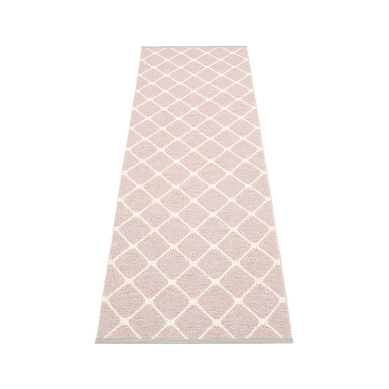 Rex Matta 70x240 cm, Pale Rose/Vanilla