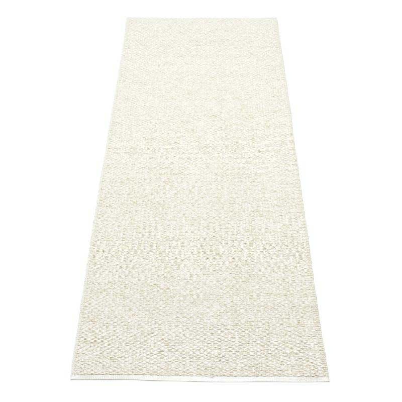 Svea Matta Vanilla/Beige Metallic, 70x240 cm