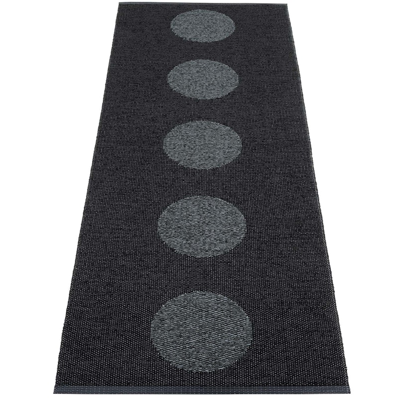 Vera 2.0 Matta Black / Black Metallic, 70x200 cm