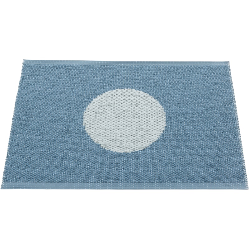 Vera Pop Matta 50x70 cm, River Blue / Blue Fog