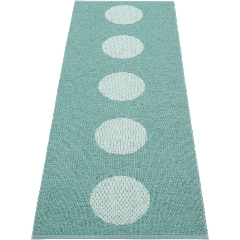 Vera Pop Matta 70x200 cm, Jade / Pale Turquoise