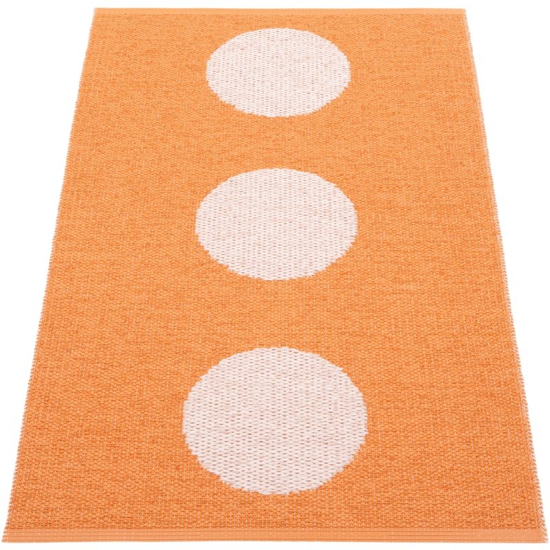 Vera Pop Matta 70x120 cm, Pale Orange / Pearl Pink