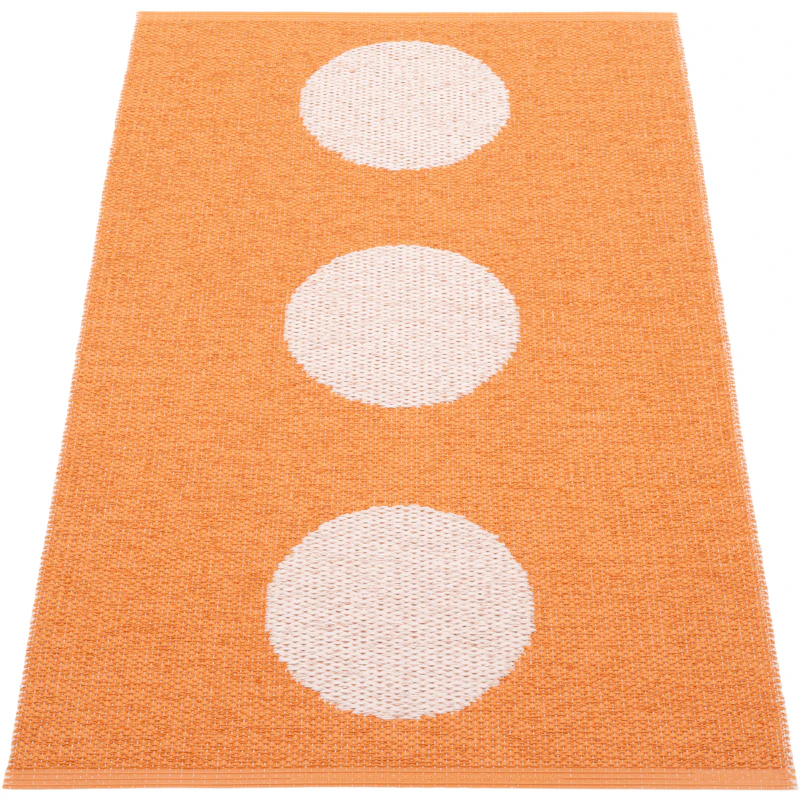 Vera Pop Matta 70x120 cm, Pale Orange / Pearl Pink