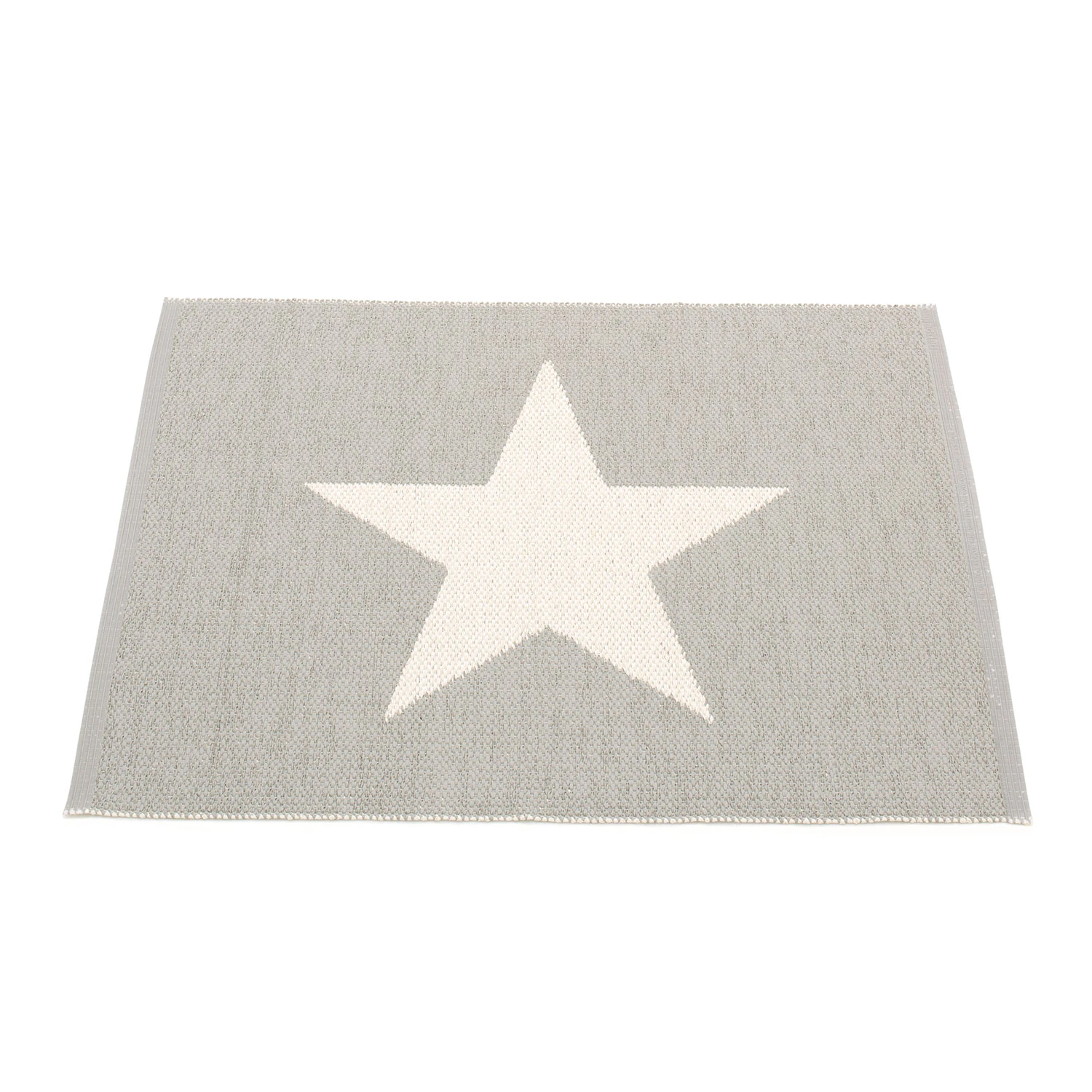 Pappelina Viggo Small One D&ouml;rrmatta 70x90 Cm Warm Grey/vanilla - D&ouml;rrmattor Pvc Gr&aring;