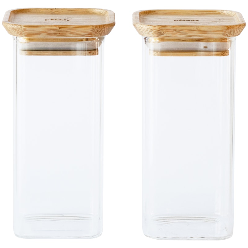 Glasburkar Med Lock 2-pack, 2x 32 cl