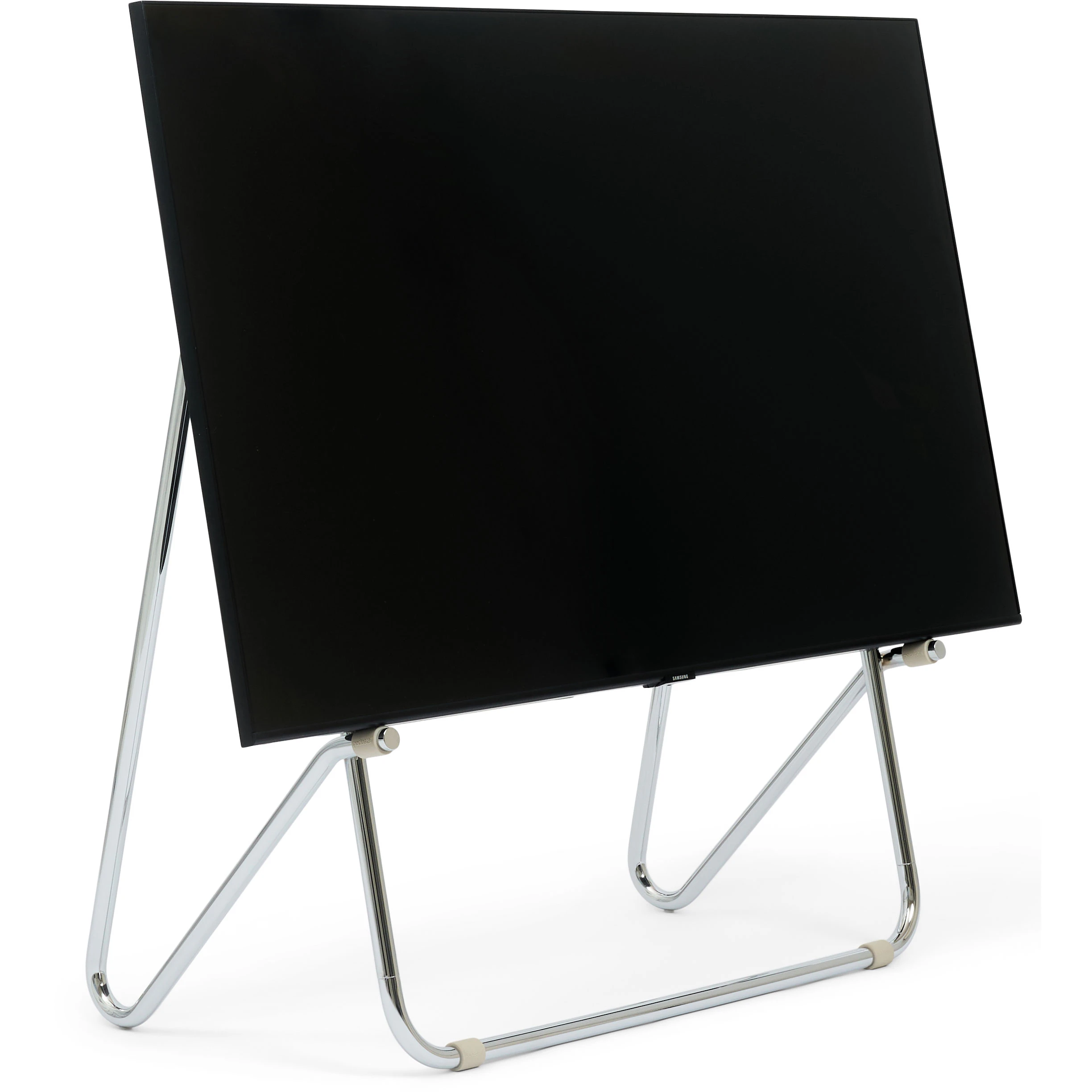 pedestal bloom tv-stativ chrome - tv-bänkar & mediabänkar stål krom